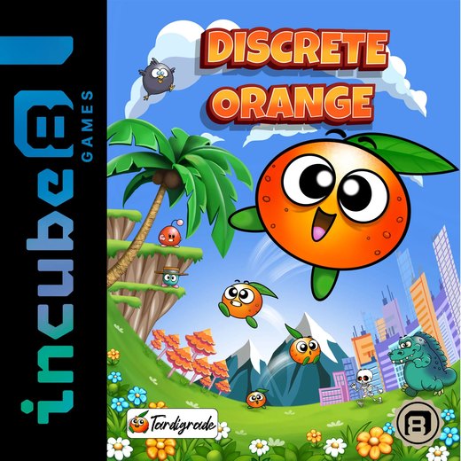 Discrete Orange box art