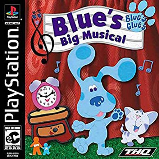 Blue's Clues: Blue's Big Musical box art