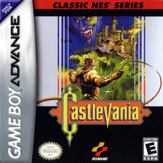 Classic NES Series: Castlevania box art
