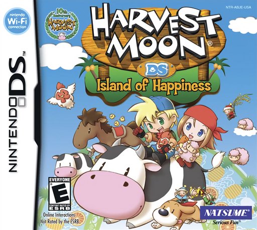 Harvest Moon DS: Island of Happiness box art