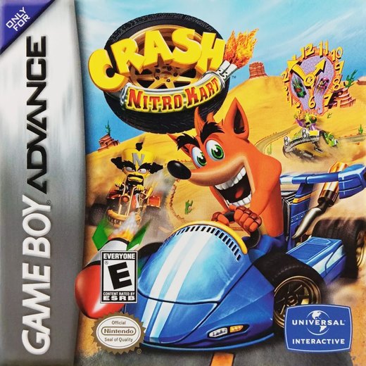 Crash Nitro Kart box art