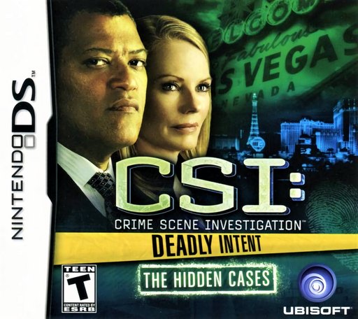 CSI: Crime Scene Investigation: Deadly Intent: The Hidden Cases box art