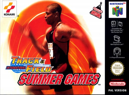 International Track & Field: Summer Games box art