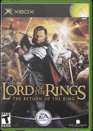 The Lord of the Rings: The Return of the King box art