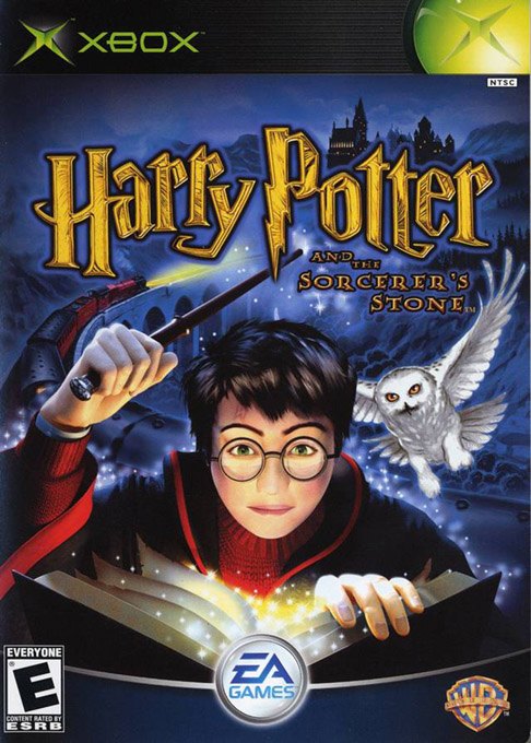 Harry Potter and the Sorcerer's Stone box art