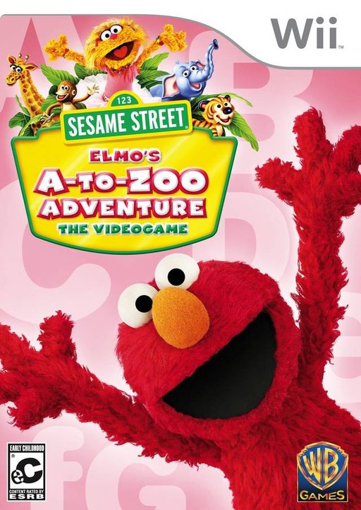 Sesame Street_ Elmo's A-to-Zoo Adventure box art