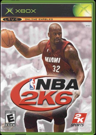 NBA 2K6 box art