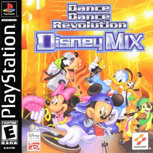 Dance Dance Revolution: Disney Mix box art