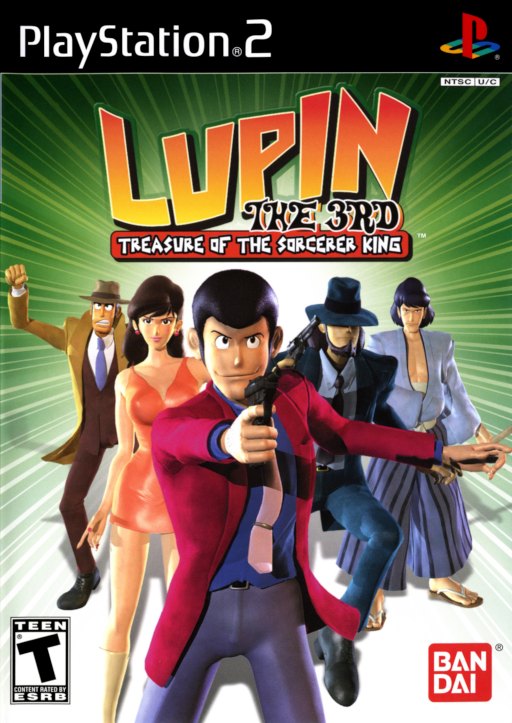Lupin the 3rd: Treasure of the Sorcerer King box art
