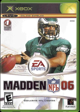 Madden NFL 06 box art