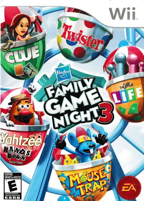 Hasbro Family Game Night Vol 3 box art
