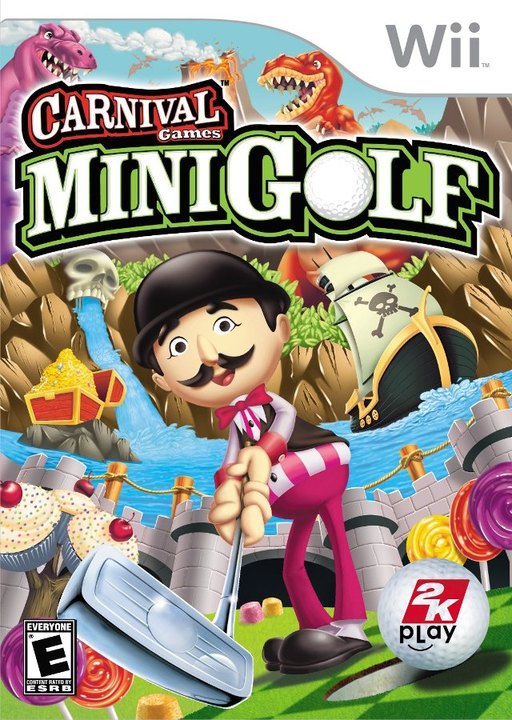 Carnival Games_ Mini Golf box art
