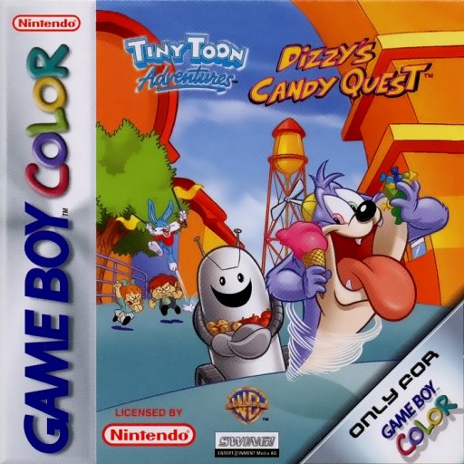 Tiny Toon Adventures: Dizzy's Candy Quest box art