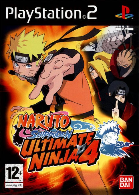 Naruto Shippuden: Ultimate Ninja 4 box art