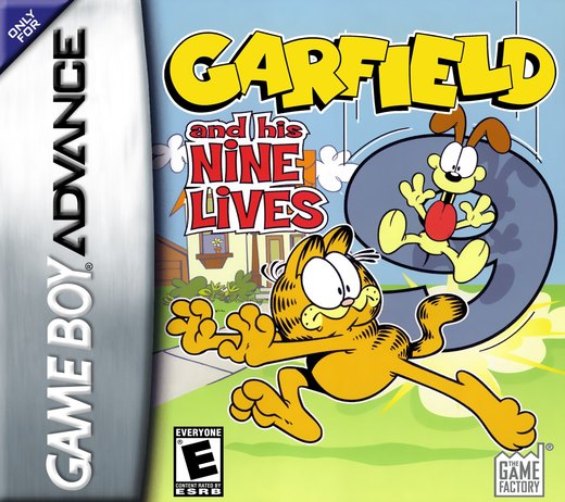 Garfield and His Nine Lives box art