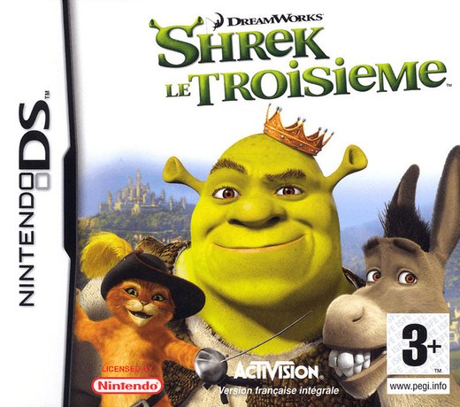 Shrek le Troisieme box art