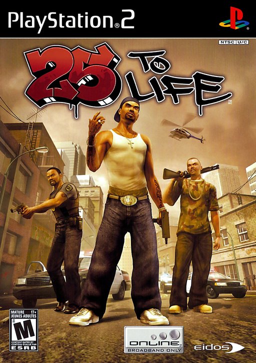 25 to Life box art