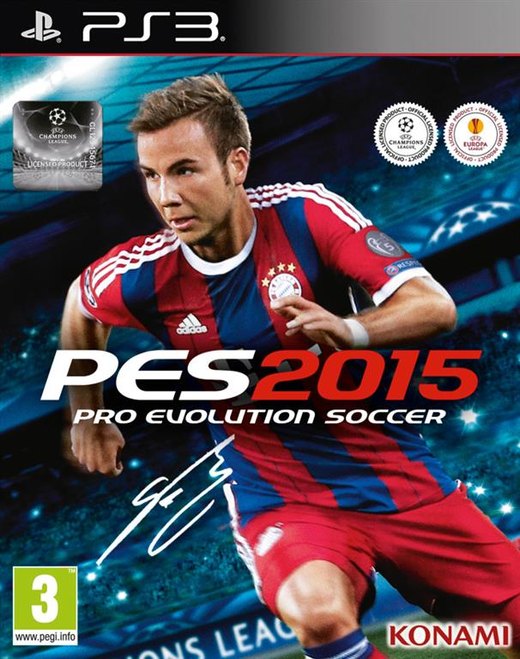 PES 2015: Pro Evolution Soccer box art