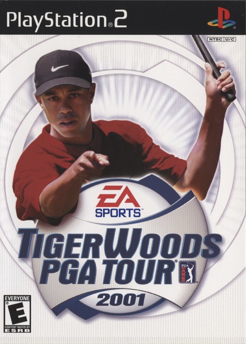 Tiger Woods USA Tour 2001 box art