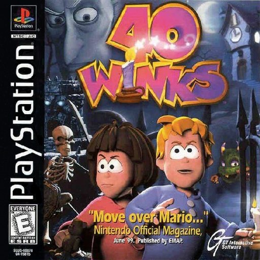 40 Winks box art