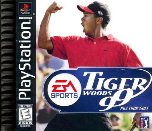 Tiger Woods 99 USA Tour Golf box art