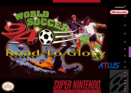 World Soccer 94: Road to Glory box art