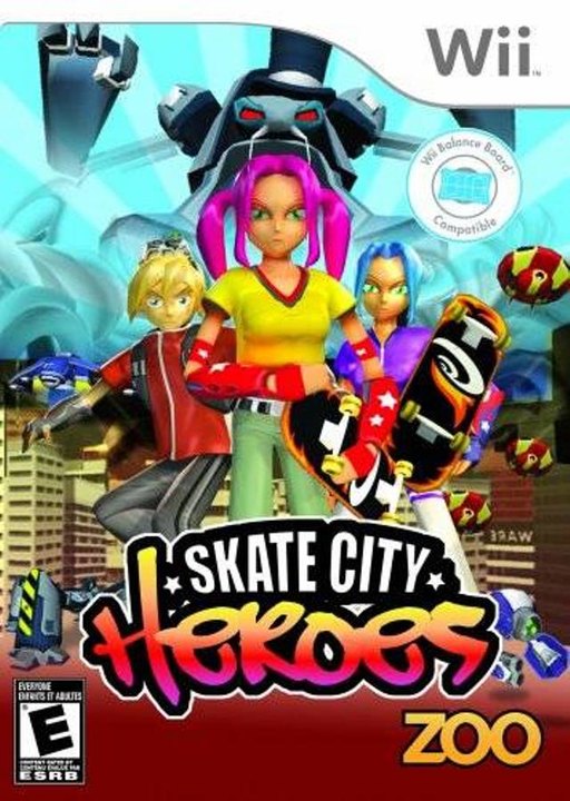 Skate City Heroes box art