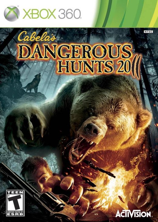 Cabela's Dangerous Hunts 2011 box art