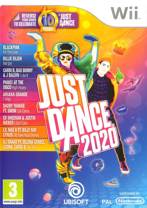 Just Dance 2020 box art