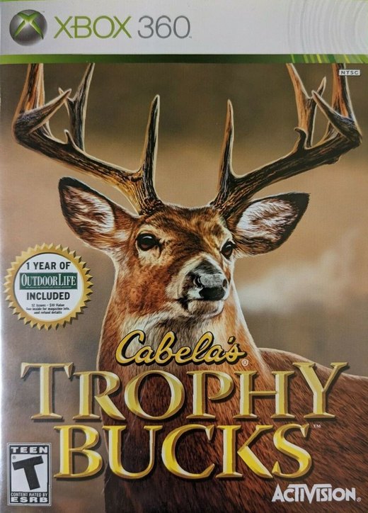Cabela's Trophy Bucks box art
