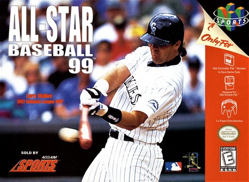 All-Star Baseball 99 box art