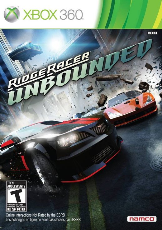 Ridge Racer Unbounded box art