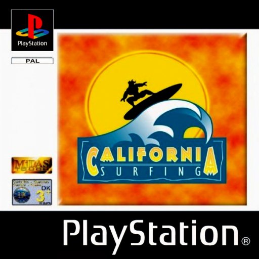 California Surfing box art