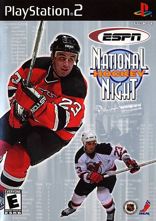 ESPN National Hockey Night box art