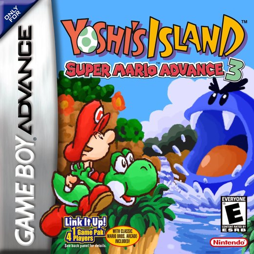 Super Mario Advance 3: Yoshi's Island box art