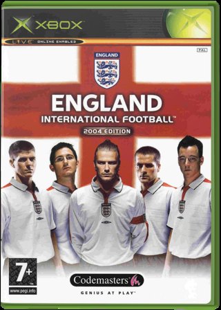 England International Football box art