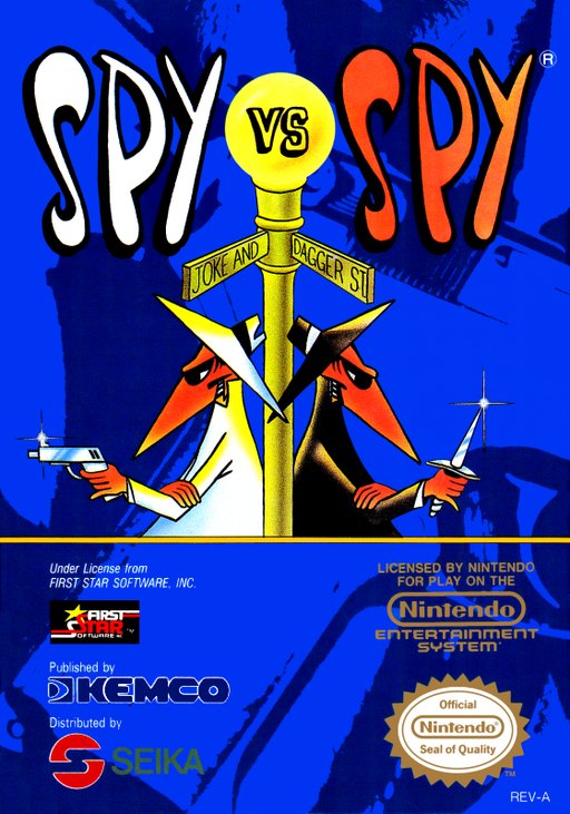 Spy vs Spy box art