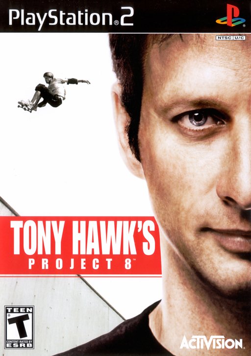 Tony Hawk's Project 8 box art