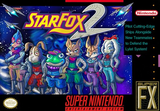 Star Fox 2 box art