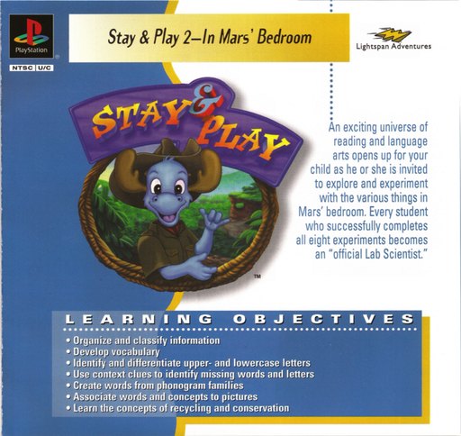 Mars Moose Stay and Play 2: In Mars' Bedroom box art