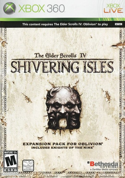 The Elder Scrolls IV: Shivering Isles box art