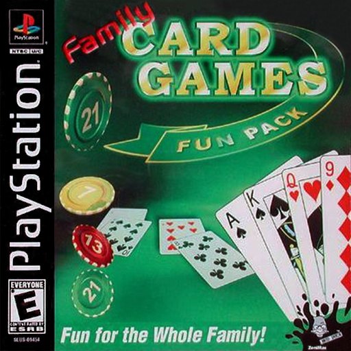 Family Card Games Fun Pack box art