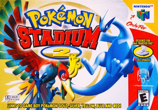 Pokemon Stadium 2 box art