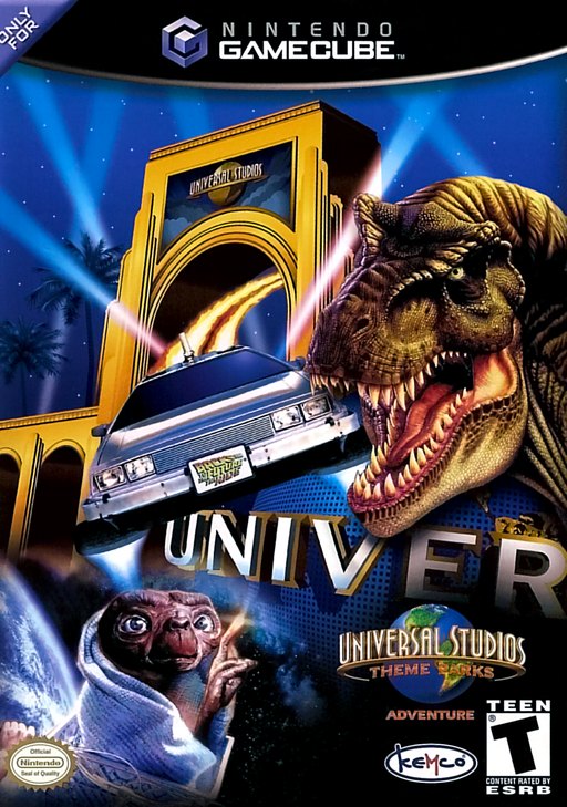 Universal Studios Theme Park Adventure box art