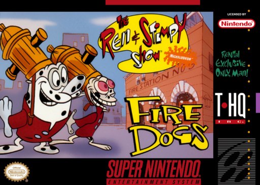 The Ren _ Stimpy Show: Fire Dogs box art