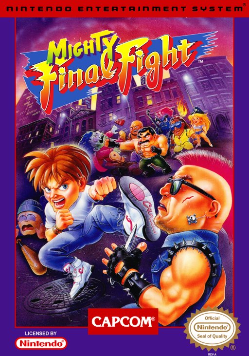 Mighty Final Fight box art