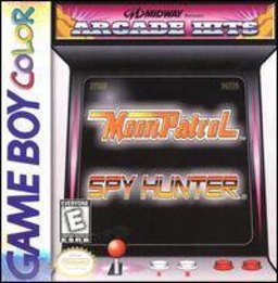 Midway presents Arcade Hits: Moon Patrol _ Spy Hunter box art