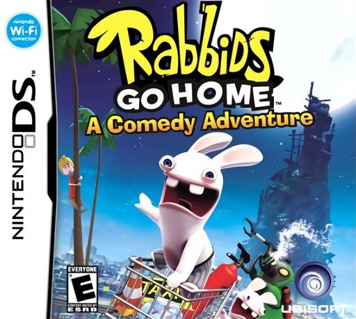 Rabbids Go Home: A Comedy Adventure box art
