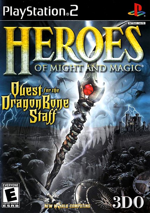 Heroes of Might and Magic: Quest for the DragonBone Staff box art