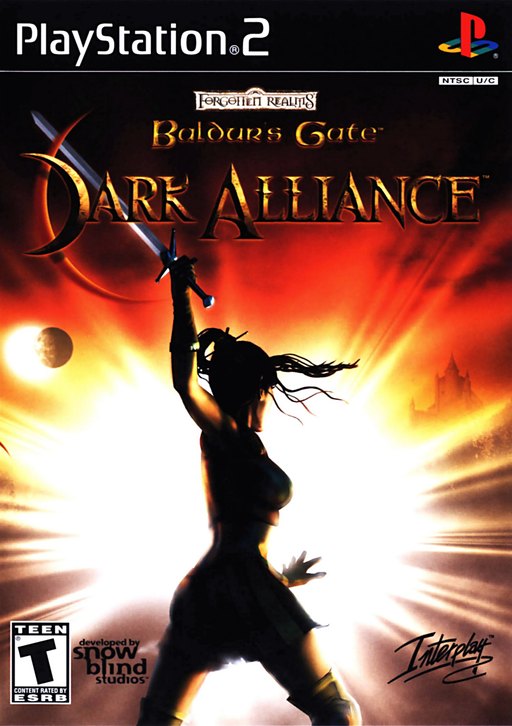 Baldur's Gate: Dark Alliance box art